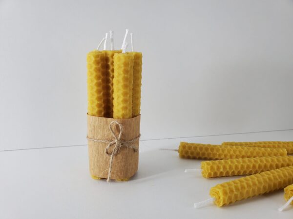 velas de cera de abeja